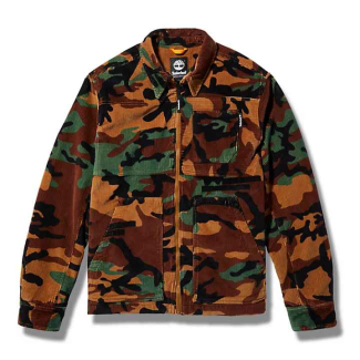 Мъжко яке Corduroy Chore Jacket for Men in Camo