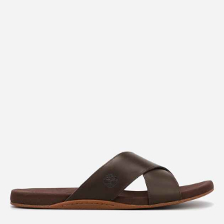 Мъжки чехли Seaton Bay Cross-Strap Sandals for Men in Dark Brown