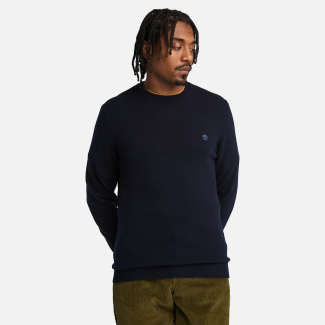 Мъжки пуловер Cohas Brook Merino Crew Neck Jumper for Men in Dark Blue