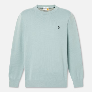 Мъжка блуза  WILLIAMS RIVER Cotton YD Sweater SILVER BLUE