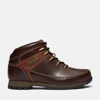 Мъжки обувки Euro Sprint MID LACE UP BOOT MD BROWN FULL GRAIN W BLK