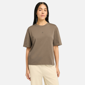 Дамска тениска Lush Short-Sleeve T-Shirt for Women in Brown