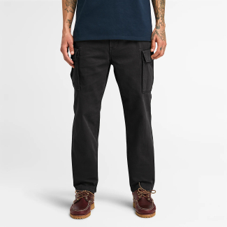 Мъжки панталон Brookline Twill Cargo Trousers for Men in Black