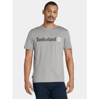 Мъжка тениска KENNEBEC RIVER Linear Logo Short Sleeve Tee MEDIUM GREY HEATHER