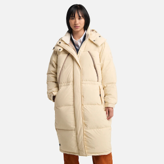 Дамско яке Howker Recycled Down Puffer Long Parka for Women in Beige