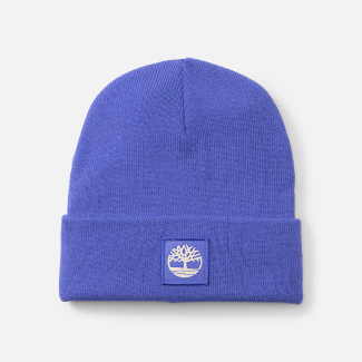 Дамска шапка All Gender Cuffed Beanie With Tonal Patch in Blue