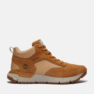 Мъжки обувки Voyager Park MID LACE UP SNEAKER WHEAT SUEDE