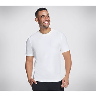 Мъжка тениска GODRI ALL DAY SOLID TEE WHT