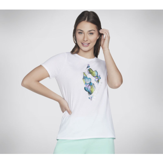 Дамска тениска Butterfly Shadow Diamond Tee WHT