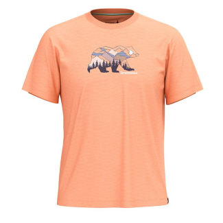 Унисекс тениска Bear View Short Sleeve Graphic Tee TERRACOTTA