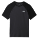 Мъжка тениска M TANKEN RAGLAN TEE - EU ASPHALT GREY/TNF BLACK 