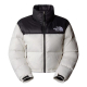 Дамско късо яке W NUPTSE SHORT JACKET WHITE DUNE/TNF BLACK