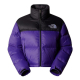 Дамско късо яке W NUPTSE SHORT JACKET PEAK PURPLE/TNF BLACK