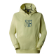 Мъжко горнище M TEKNO LOGO HOODIE NETTLE