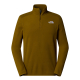 Мъжко горнище M 100 GLACIER 1/4 ZIP - MOSS GREEN