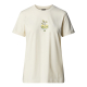 Дамска тениска W CONNECT RELAXED SS TEE-GRAPHIC WHITE DUNE