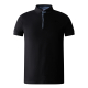 Мъжка тениска M PREMIUM POLO PIQUET -  TNF BLACK