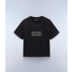 Дамска тениска S-BOX LOGO SS W BLACK 041	