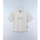 Дамска тениска S-BOX LOGO SS W BEIGE SILVR N90	