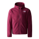 Детско поларено горнище TEEN GLACIER FULL ZIP HOODED BOYSENBERRY