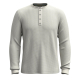 Мъжка блуза Men's Waffle Long Sleeve Henley ASH HEATHER