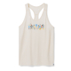 Дамски топ Women's Floral Meadow Graphic Tank Almond Heather