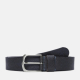 Мъжки колан Canyon Lake Embossed Leather Belt NAVY BLUE